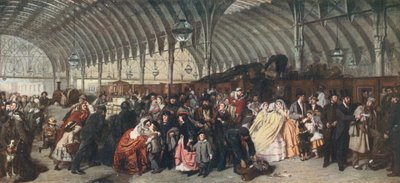 The Railway Station, 1862 by William Powell Frith